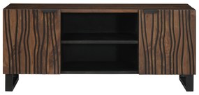 vidaXL Έπιπλο Τηλεόρασης 105x33.5x46 εκ. Μασίφ Ξύλο Μάνγκο