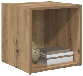 vidaXL Ντουλάπι TV 2 pcs Καφέ 37 x 35 x 37 εκ Επεξεργασμένο ξύλο
