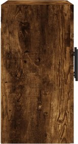 vidaXL Ντουλάπι Τοίχου Καπνιστή Δρυς 60x31x60 εκ. Επεξεργασμένο Ξύλο