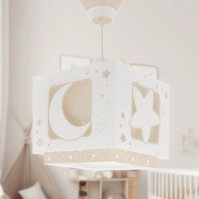 Παιδικό Φωτιστικό Οροφής Μονόφωτο Ango Moon Beige 63232 B
