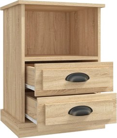 vidaXL Κομοδίνο Sonoma Δρυς 43x36x60 εκ.