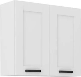 Κρεμαστό ντουλάπι Nelor 80 G 72 2F-Λευκό