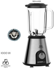 Μπλέντερ Με Γυάλινη Κανάτα 1.5lt 1000W FIRST AUSTRIA FA-5241-3