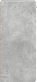 vidaXL Ντουλάπι Γκρι Σκυροδέματος 30x42,5x93 εκ. Επεξεργασμένο Ξύλο