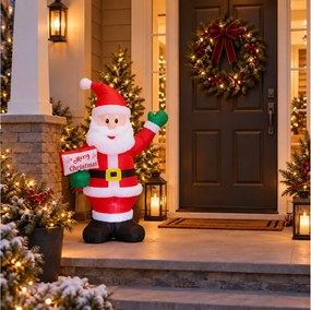ΕΟΡΤΑΣΤΙΚΉ ΔΙΑΚΌΣΜΗΣΗ ΜΕΓΆΛΟΥ ΜΕΓΈΘΟΥΣ INFLATABLE SANTA 125CM
