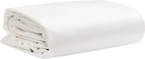 vidaXL Μουσαμάς Λευκός 6 x 8 μ. 650 γρ./μ²