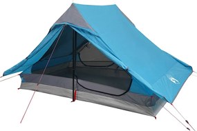 vidaXL Σκηνή Κάμπινγκ 2 Ατόμων Αδιάβροχη Μπλε