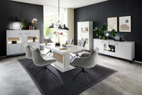 Tibet Τράπεζι Μασίφ Ακακία Σκούρο Καφέ 180x100x77