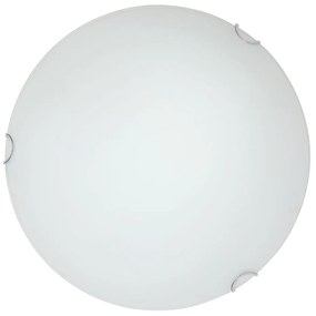 Φωτιστικό Οροφής - Πλαφονιέρα David 4105800 D400 White Viokef Glass