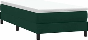 vidaXL Box Spring Κρεβάτι χωρίς στρώμα 200x220 cm Βελούδινο