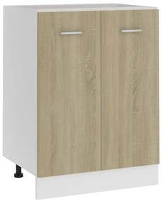 vidaXL Ντουλάπι "Lyon" Sonoma Δρυς 60x46x81,5 εκ. από Τεχνητό Ξύλο