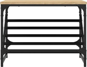 vidaXL Παπουτσοθήκη Sonoma Δρυς 60x30x45 εκ. Επεξεργασμένο Ξύλο