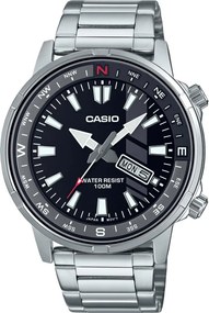 Ανδρικά Ρολόγια Casio MTD-130D-1A4VDF Ασημί (Ø 44 mm)