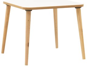 Παιδικό τραπεζάκι Jerry pakoworld λευκό-φυσικό 50x50x43εκ