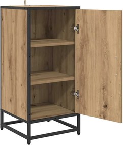 vidaXL Πλαϊνό γραφείο Artisan Oak 35,5 x 35 x 76 εκ