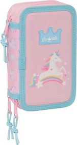 Κασετίνα Glow Lab Ροζ 12,5 x 19,5 x 5,5 cm 37 Τεμάχια