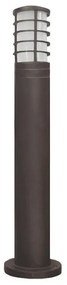 Adeleq Κολώνα Αλουμινίου Με Σκίαστρο Φ90mm H65cm Ντουί Ε27 Σκουριά 9-711381
