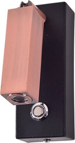Σποτ Μονόφωτο LED Homelighting Dave 77-3521 Black/Copper