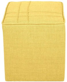 Σκαμπό Nevada 558ZEN1371 40x40x43cm Yellow