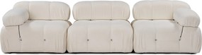 3-Seat Sofa Bubble 3 Seater ( L1-O1-1R) V2 - Bouclette White