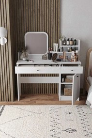 Make-Up Table Harmony 2 Square - White White