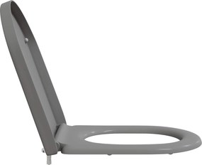 vidaXL Λεκάνη Γκρι 49 x 36 x 4 εκ Δυροπλάστ