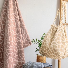 Τσάντα Θαλάσσης (45x45) Palamaiki Beach Collection PD Μπεζ