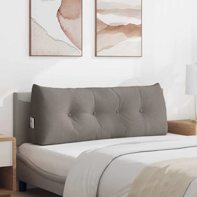 vidaXL Μαξιλάρι Πλάτης Taupe 120 x 24 x 50 εκ ύφασμα
