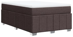 ΚΡΕΒΑΤΙ BOXSPRING ΜΕ ΣΤΡΩΜΑ ΣΚΟΥΡΟ ΚΑΦΕ 120X190 ΕΚ ΥΦΑΣΜΑΤΙΝΟ 3285459