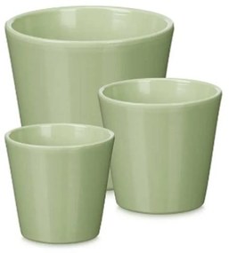 Σετ από Γλάστρες Ibergarden Μέντα Άργιλος Ø 14 cm Ø 22 cm Ø 17 cm 3 Τεμάχια