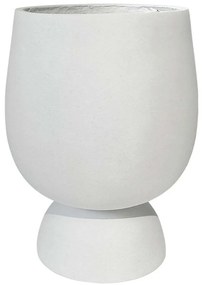 Κασπώ Πήλινο 06-00-94706 Φ35x45cm White Marhome Πηλός