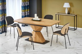 DIAMOND table golden oak, leg goldean oak DIOMMI V-CH-DIAMOND-ST