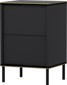 Κομοδίνο Ανθρακί IMAJ 40x35x60