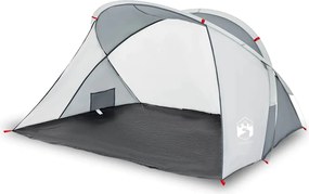 vidaXL Σκηνή Παραλίας Pop Up 2 Ατόμων Αδιάβροχη Γκρι