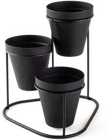 Κασπώ 247HFM1155 19x19x20cm Black Aberto Design Metal
