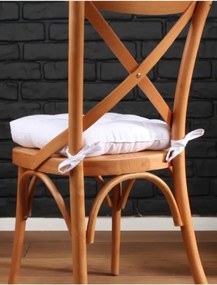 Stewehome Μαξιλάρι καθίσματος με κορδόνια και ειδική ραφή 40x40 cm