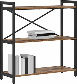 vidaXL Ράφι Βιβλίων 80 x 30 x 85 cm Επεξεργασμένο Ξύλο Παλαιό ξύλο