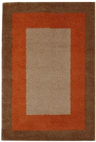 Χειροποίητο Χαλί Kyoto PAVILION ΒΕ ORANGE Royal Carpet - 160 x 230 cm - 19SRPABEOR.160230 - 19SRPABEOR.160230