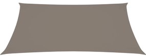 vidaXL Πανί Σκίασης Ορθογώνιο Taupe 4 x 6 μ. από Ύφασμα Oxford