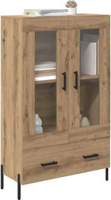 vidaXL Highboard CORONA Artisan Oak 69,5 x 31 x 115 εκ.