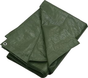 vidaXL Μουσαμάς Πράσινος 180 γρ./μ.² 2x3 μ. από HDPE