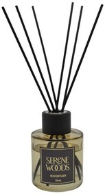 Αρωματικό Χώρου Με Στικς Serene Woods 833269 100ml Black-Beige Ankor Glass
