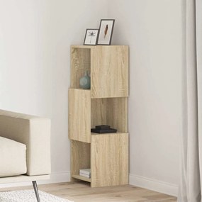 vidaXL Γωνιακό Ντουλάπι Δρύς Sonoma 30,5x30x95εκ Επεξεργασμένο ξύλο