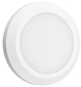 Απλίκα Φωτιστικό Τοίχου IP65 LED 4W 3000K 310 lm SLIM ACA SLIM01NW Λευκό