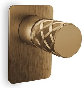 Μίκτης εντοιχισμού Eletta Chester ΙΙ-Bronze - brushed