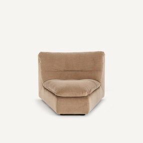 Πολυθρόνα σύνθεσης από βελούδο stonewashed, GIULIANO