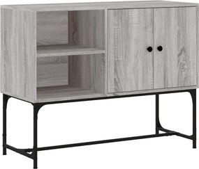 vidaXL Ντουλάπι Γκρι Sonoma 100x40x79,5 εκ. από Επεξεργασμένο Ξύλο