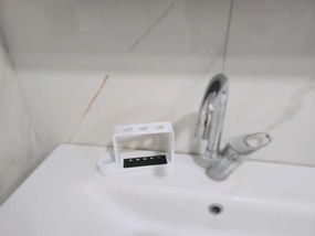 Stewehome Σετ 3 τεμαχίων πλαστική βάση για οδοντόβουρτσες και οδοντόκρεμες Λευκό
