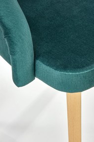 TOLEDO 2 chair, color: honey oak / MONOLITH 37 DIOMMI V-PL-N-TOLEDO_2-D.MIODOWY-MONOLITH37