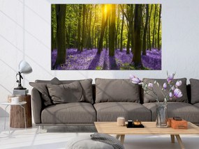 Πίνακας - Hyacinth Field (1 Part) Narrow 120x40